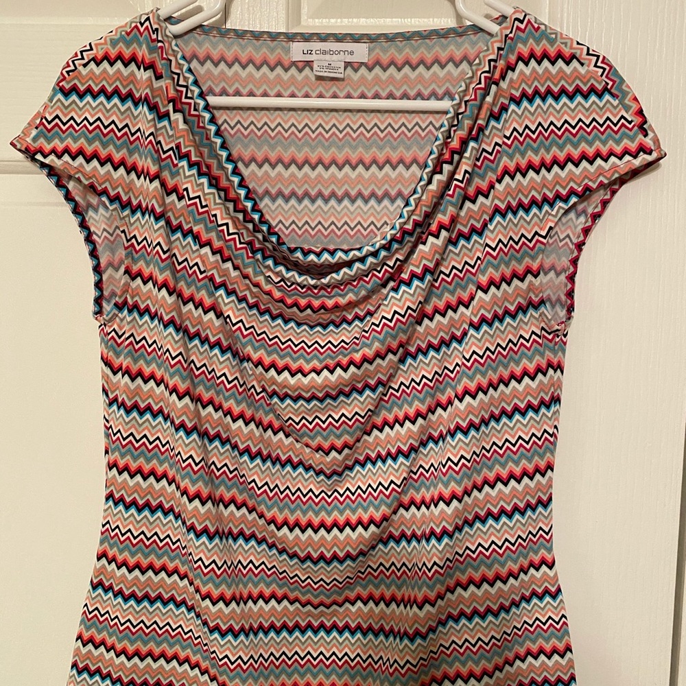 Blouse scoop neck